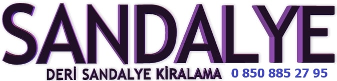 deri sandalye kiralama