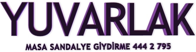 yuvarlak masa sandalye süsleme